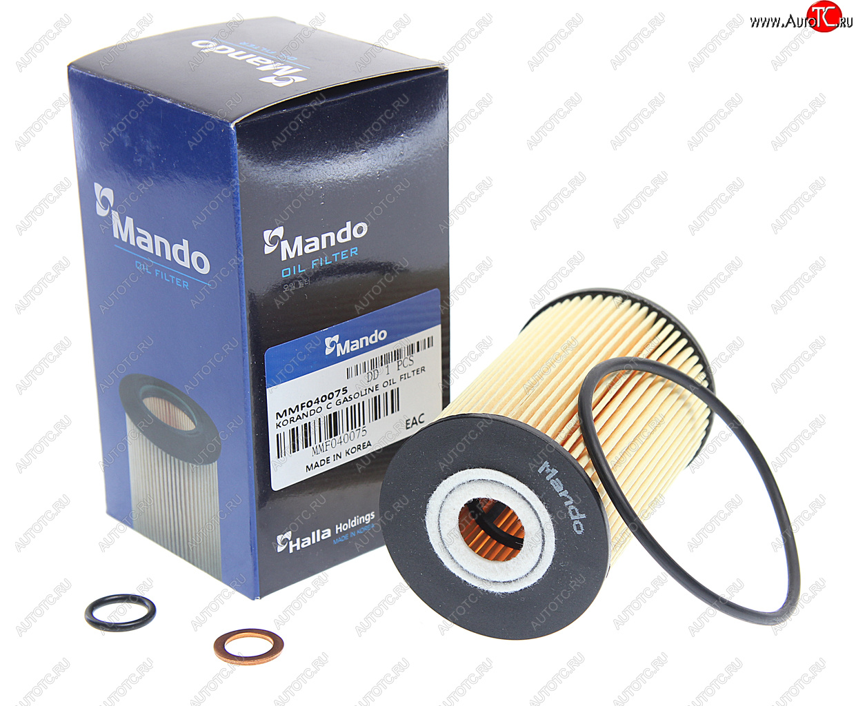 629 р. Фильтр масляный SSANGYONG Actyon (10-) (G20) MANDO MANDO mmf040075  с доставкой в г. Керчь