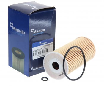 529 р. Фильтр масляный HYUNDAI Santa Fe (12-) (2.0 TCI),ix35 (13-) (2.0 TCI) MANDO MANDO mmf040083  с доставкой в г. Керчь. Увеличить фотографию 1