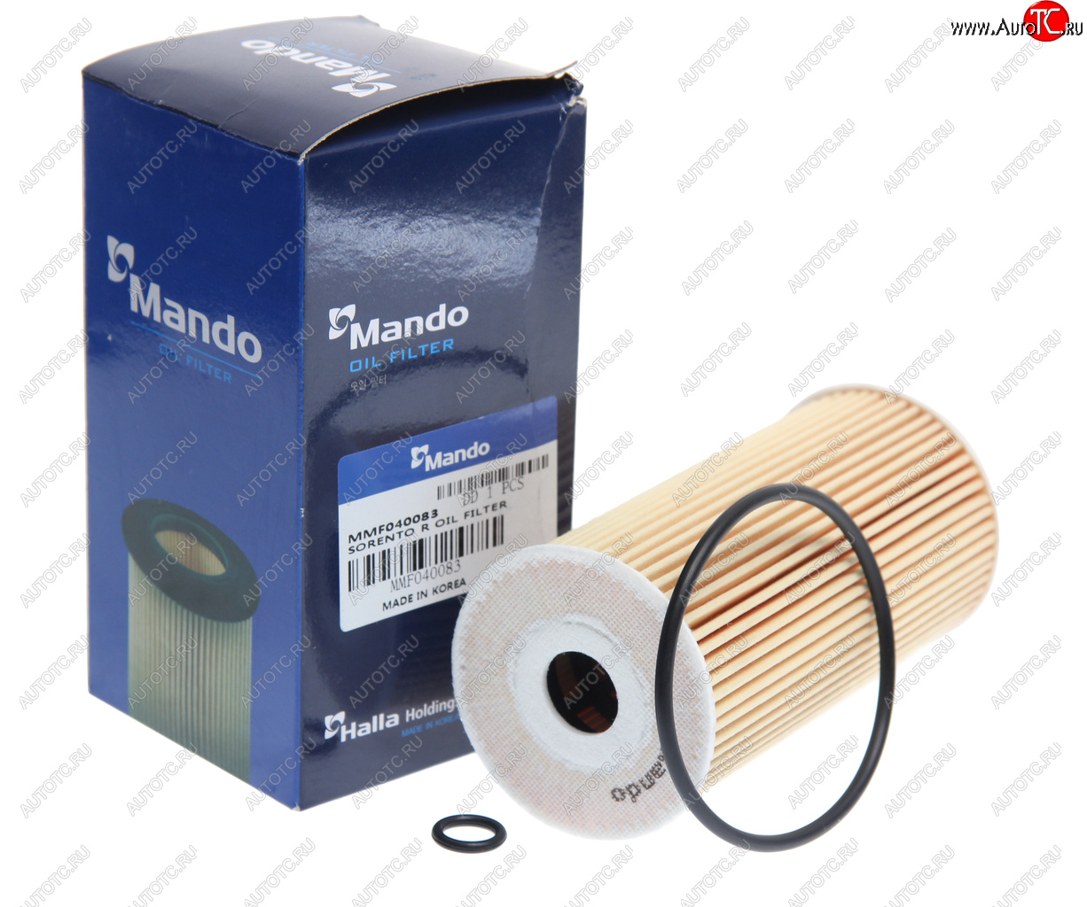 529 р. Фильтр масляный HYUNDAI Santa Fe (12-) (2.0 TCI),ix35 (13-) (2.0 TCI) MANDO MANDO mmf040083  с доставкой в г. Керчь