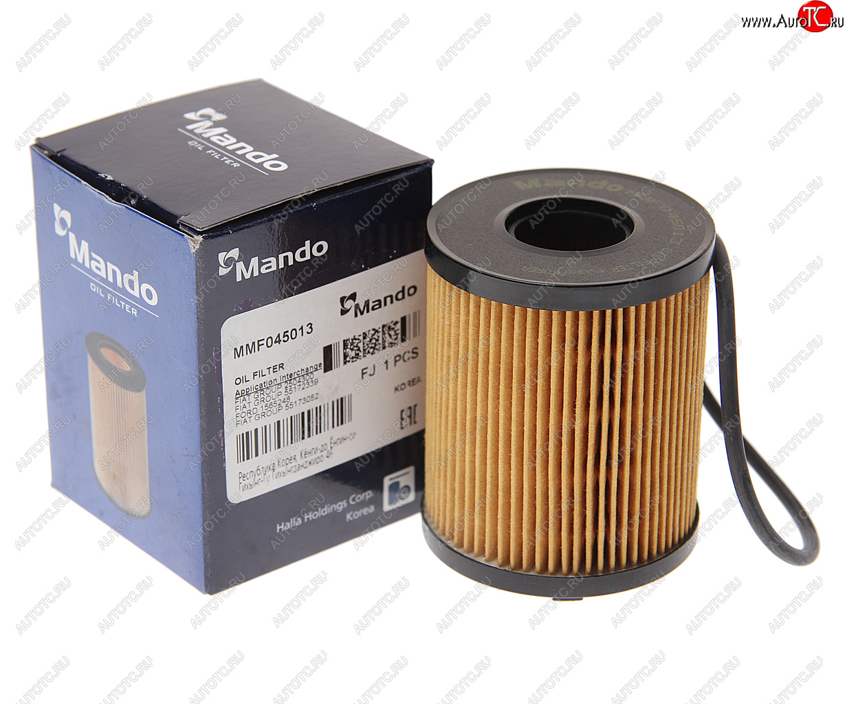 215 р. Фильтр масляный OPEL Astra H,Agila,Meriva,Corsa (03-) (D/1.3 CDTI) MANDO MANDO mmf045013 MANDO mmf045013  с доставкой в г. Керчь