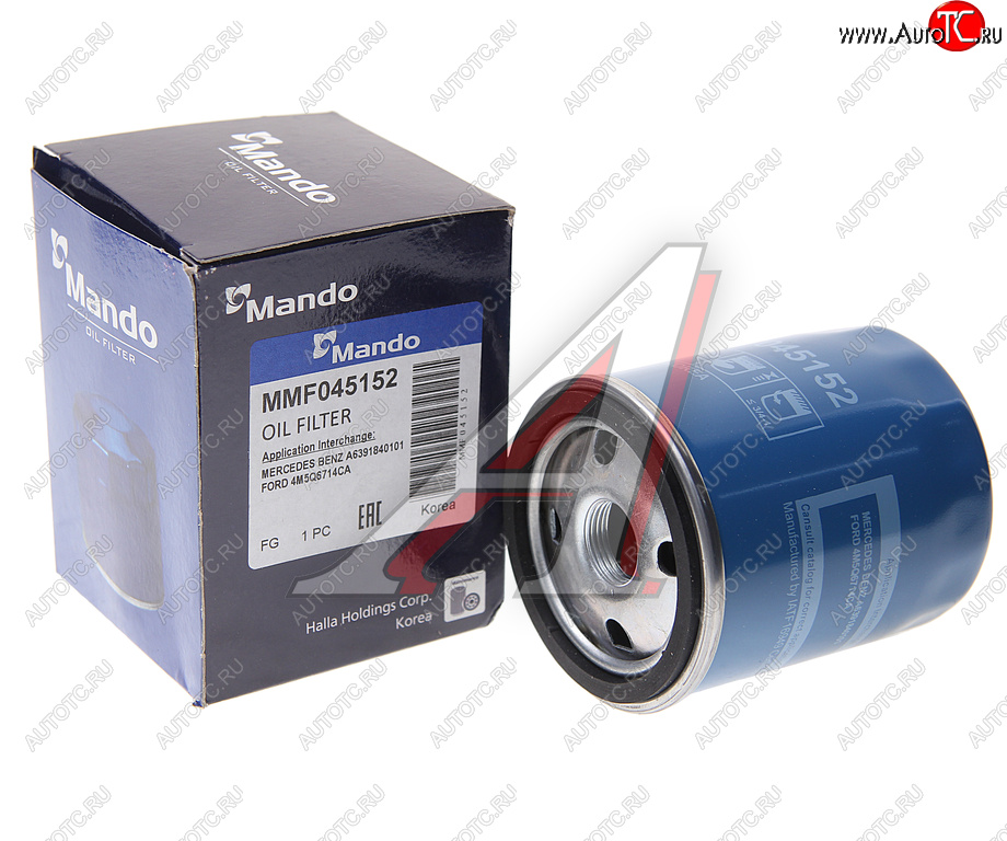 299 р. Фильтр масляный FORD Focus 2 (04-) (1.8 TDCI) MANDO MANDO mmf045152 MANDO mmf045152  с доставкой в г. Керчь