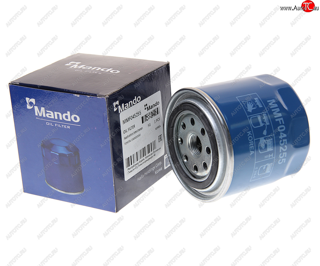 359 р. Фильтр масляный BOBCAT 1600,100,200,300,AL,B,S,T series (дв.KUBOTA) MANDO MANDO mmf045255  с доставкой в г. Керчь