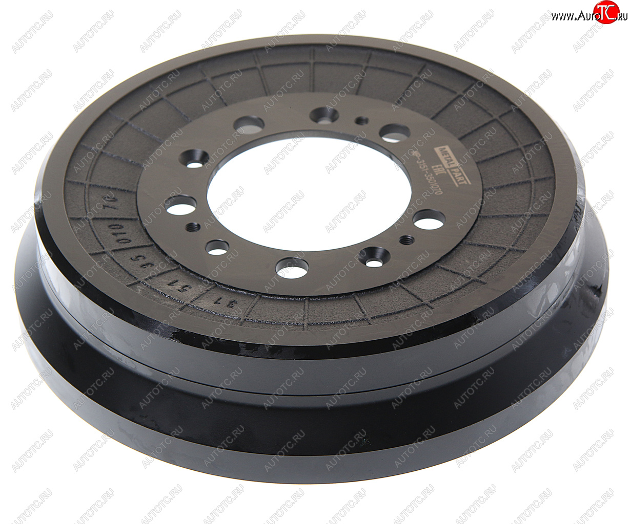 3 999 р. Барабан тормозной УАЗ-3151,3163 Патриот (балансированный) METALPART METALPART mp-3151-3501070  с доставкой в г. Керчь