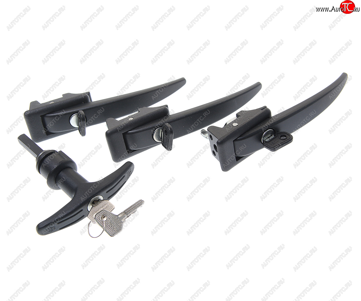 2 679 р. Ручка УАЗ-3741 двери наружная в сборе комплект 4шт. METALPART METALPART mp-3741-6100040-02  с доставкой в г. Керчь