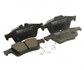 Колодки тормозные задние (4шт.) MANDO Mazda 3/Axela BK дорестайлинг седан (2003-2006)