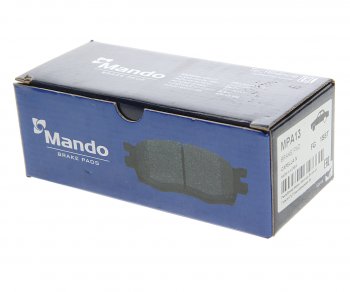 1 739 р. Колодки тормозные передние (4шт.) MANDO Mazda 626 GE седан (1991-1997)  с доставкой в г. Керчь. Увеличить фотографию 3