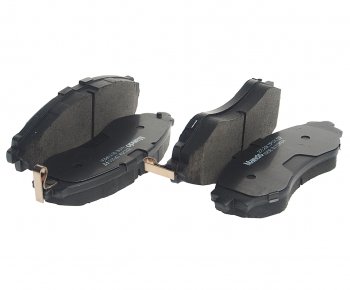 1 059 р. Колодки тормозные DAEWOO Nexia,Nubira CHEVROLET Lacetti (03-) передние (4шт.) MANDO MANDO mpd08ns  с доставкой в г. Керчь. Увеличить фотографию 1