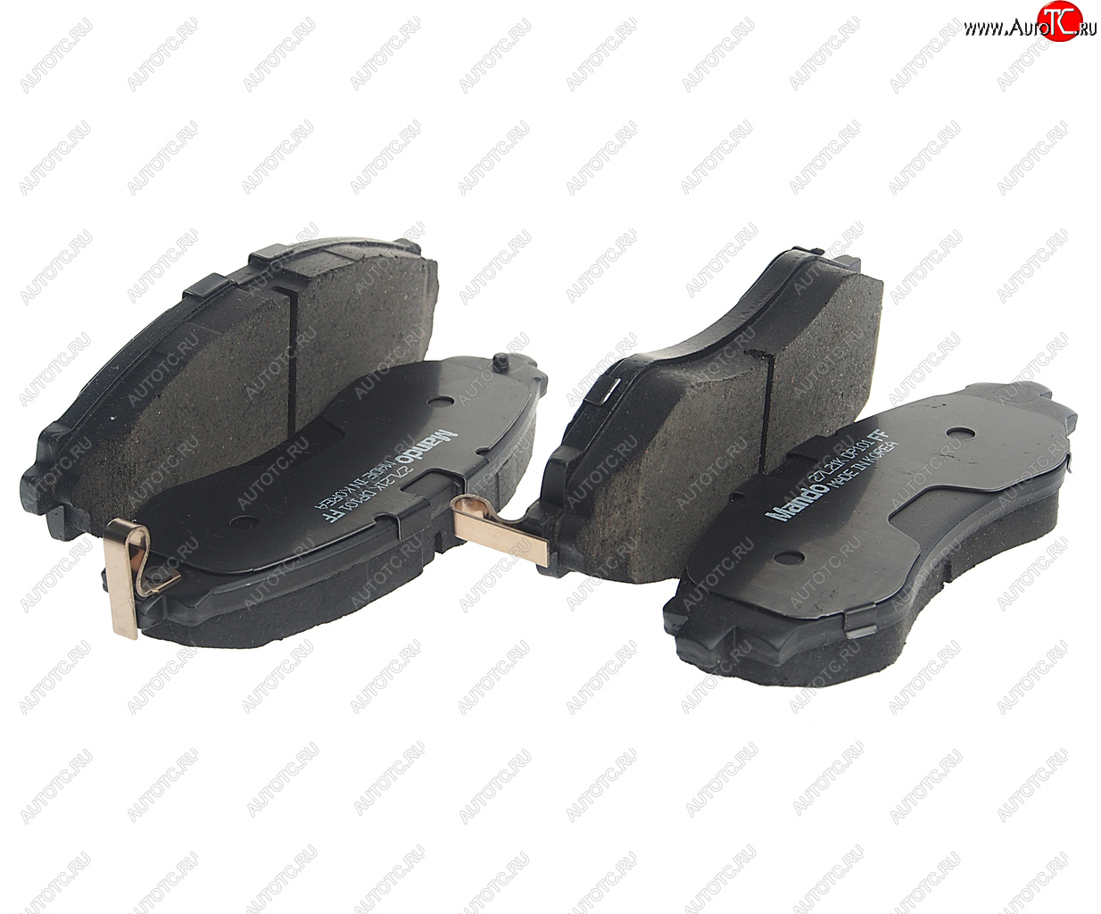 1 059 р. Колодки тормозные DAEWOO Nexia,Nubira CHEVROLET Lacetti (03-) передние (4шт.) MANDO MANDO mpd08ns  с доставкой в г. Керчь