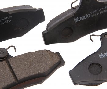 859 р. Колодки тормозные DAEWOO Leganza задние (4шт.) MANDO MANDO mpd11 MANDO mpd11  с доставкой в г. Керчь. Увеличить фотографию 2
