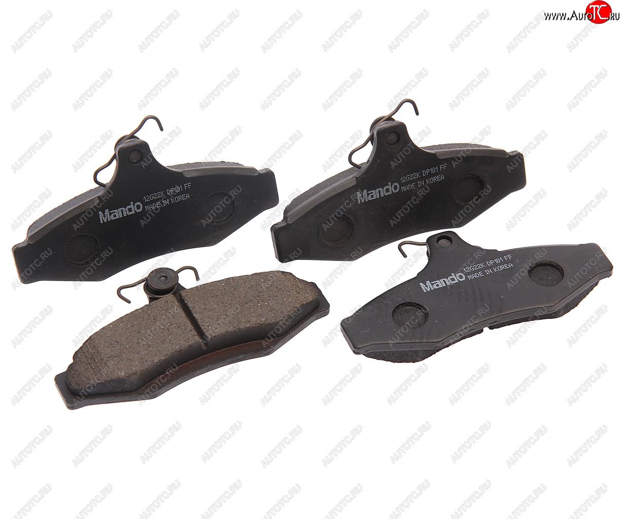 859 р. Колодки тормозные DAEWOO Leganza задние (4шт.) MANDO MANDO mpd11 MANDO mpd11  с доставкой в г. Керчь