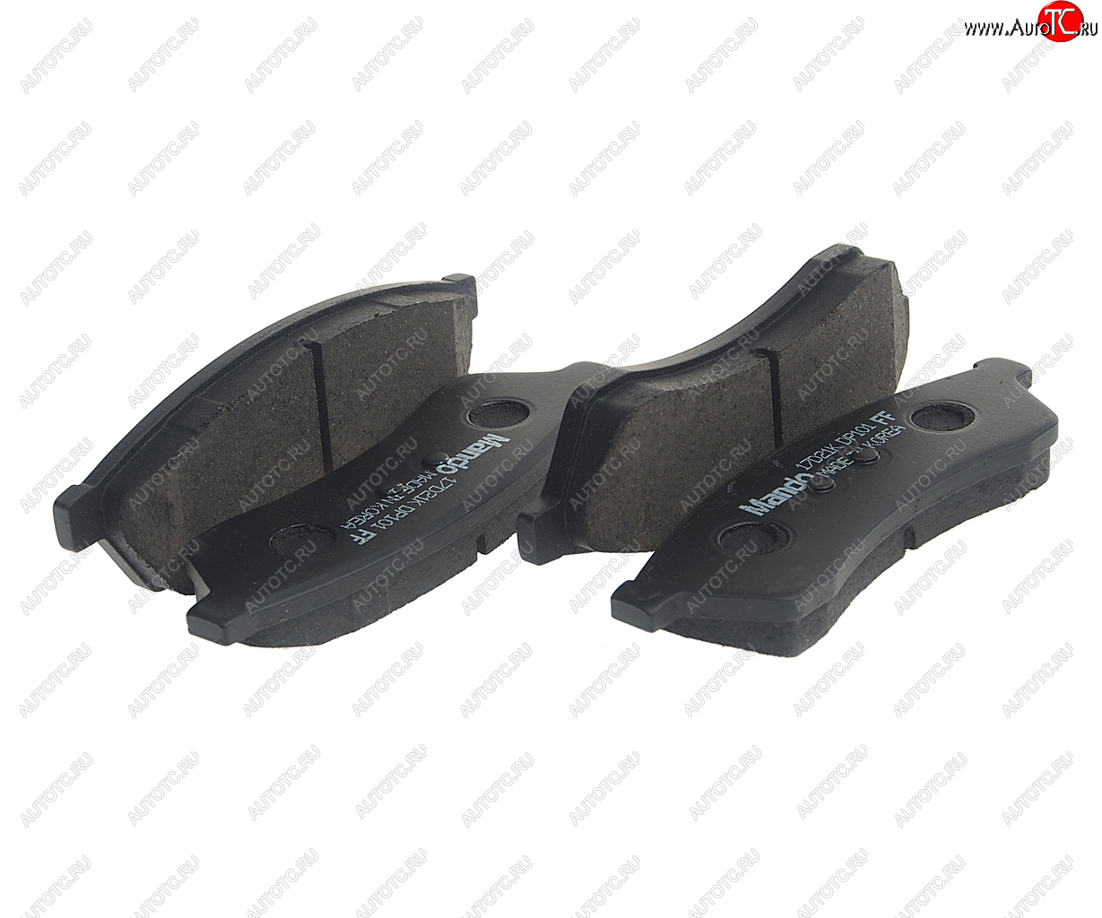 899 р. Колодки тормозные DAEWOO Nubira (97-03) задние (4шт.) MANDO MANDO mpd14  с доставкой в г. Керчь