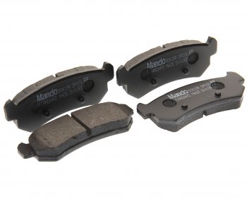 1 499 р. Колодки тормозные CHEVROLET Lacetti (-06),Nubira (1.41.8) (03-) задние (4шт.) MANDO MANDO mpd22  с доставкой в г. Керчь. Увеличить фотографию 1