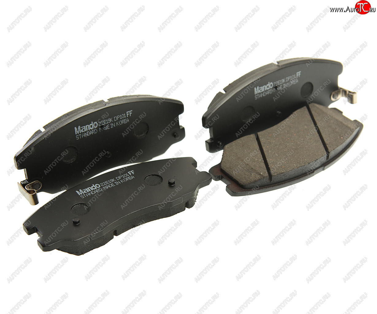 2 699 р. Колодки тормозные CHEVROLET Captiva (06-) OPEL Antara (06-) передние (4шт.) MANDO MANDO mpd28  с доставкой в г. Керчь