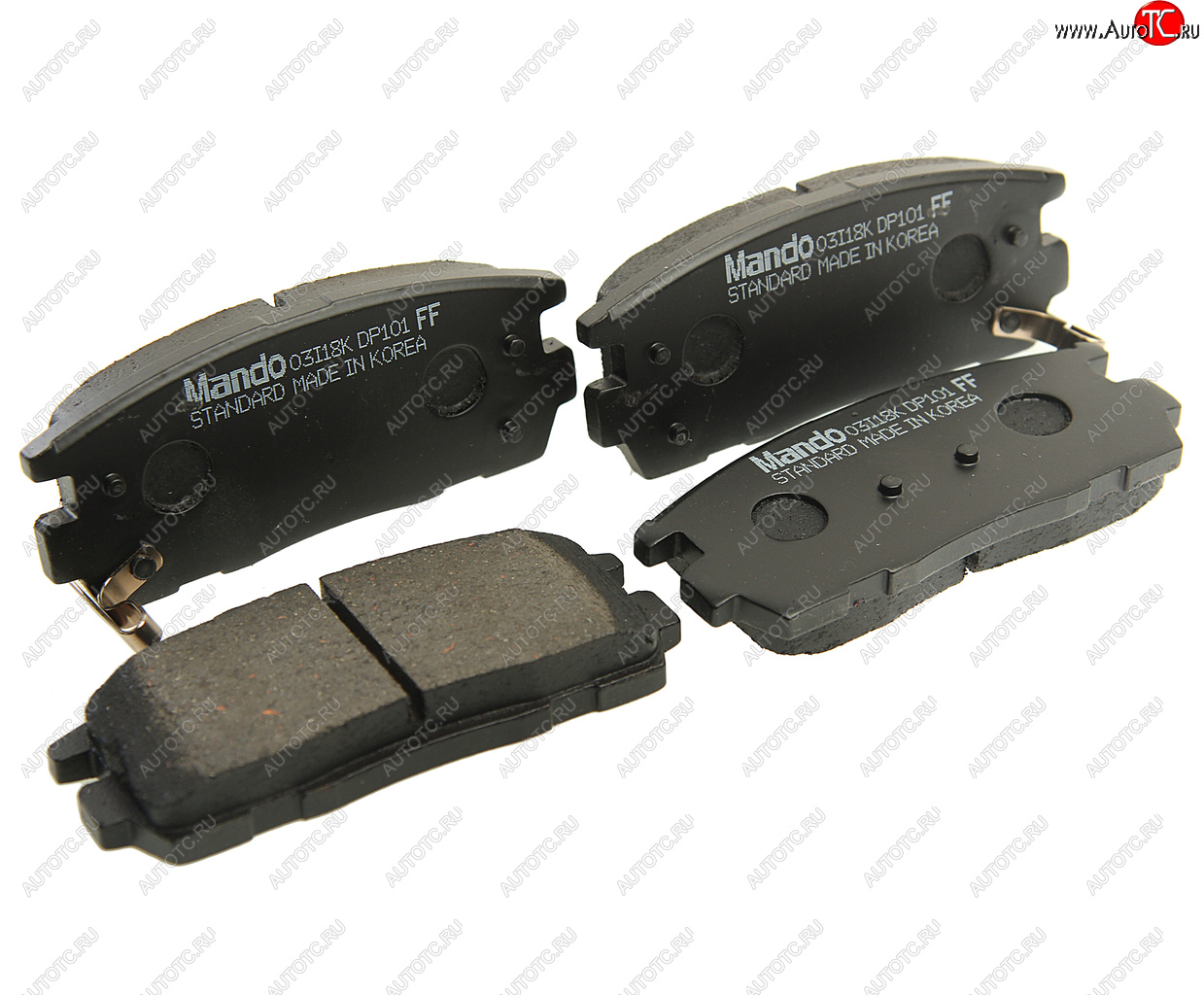 1 899 р. Колодки тормозные CHEVROLET Captiva (06-) OPEL Antara (06-) задние (4шт.) MANDO MANDO mpd29  с доставкой в г. Керчь