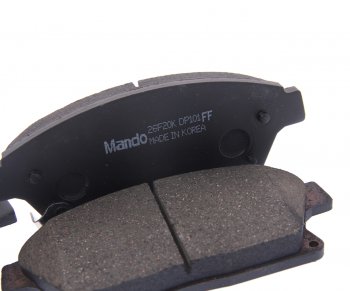 2 759 р. Колодки тормозные CHEVROLET Cruze (09-),Orlando (11-) OPEL Astra J передние (4шт.) (16) MANDO MANDO mpd35 MANDO mpd35  с доставкой в г. Керчь. Увеличить фотографию 2