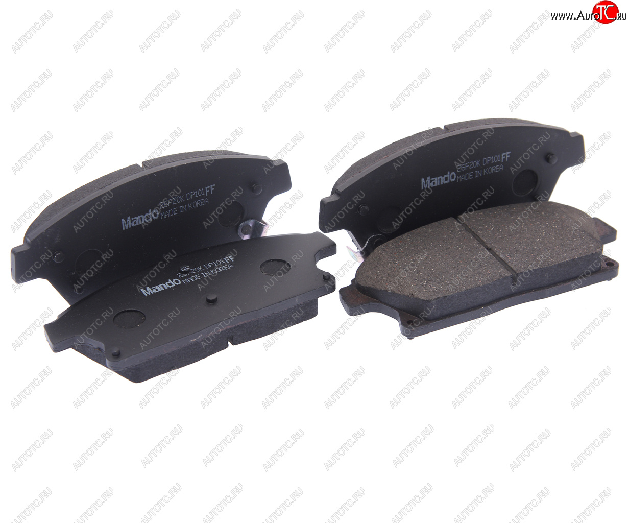 2 759 р. Колодки тормозные CHEVROLET Cruze (09-),Orlando (11-) OPEL Astra J передние (4шт.) (16) MANDO MANDO mpd35 MANDO mpd35  с доставкой в г. Керчь