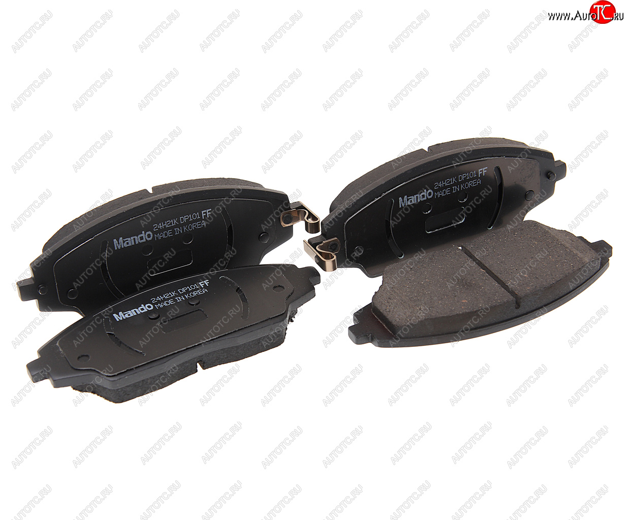 1 799 р. Колодки тормозные CHEVROLET Aveo (12-),Cobalt (13-) передние (с АБС) (4шт.) MANDO MANDO mpd36ns MANDO mpd36ns  с доставкой в г. Керчь