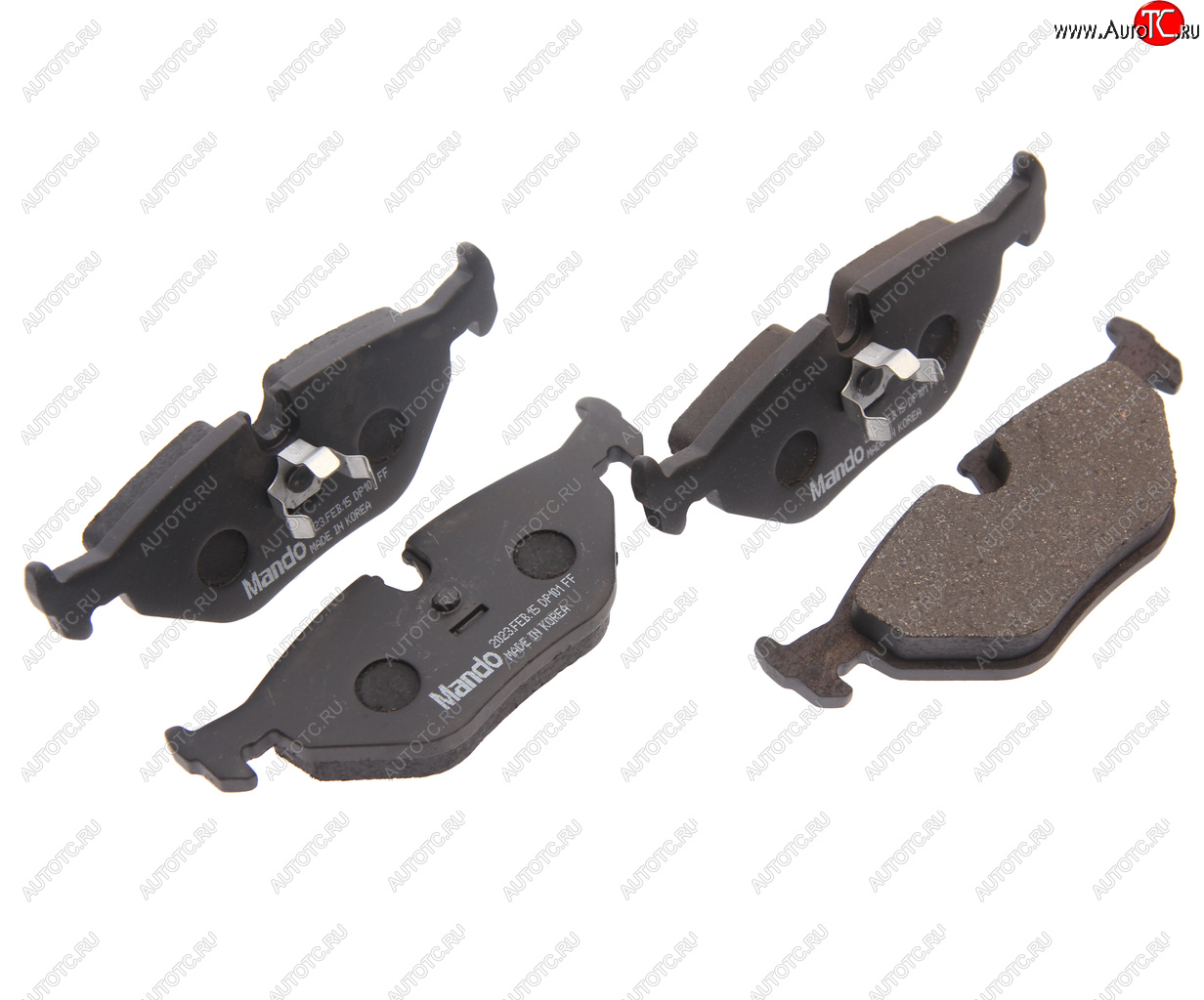 1 559 р. Колодки тормозные BMW 3 (E36,E46),Z3,Z4 (E85) (98-) задние (4шт.) MANDO MANDO mpf13 MANDO mpf13  с доставкой в г. Керчь