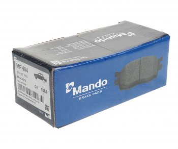 1 049 р. Колодки тормозные передние (4шт.) MANDO Hyundai Elantra XD седан дорестайлинг (2000-2003)  с доставкой в г. Керчь. Увеличить фотографию 2