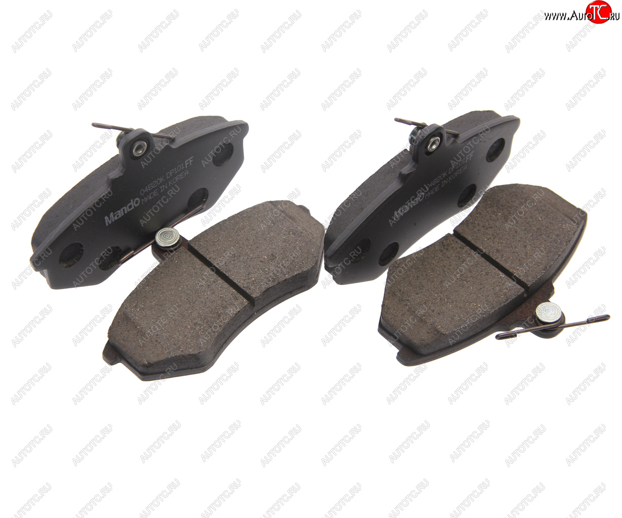 1 329 р. Колодки тормозные VW Golf (-02),Polo (-01),Passat (-97) передние (4шт.) MANDO MANDO mph20 MANDO mph20  с доставкой в г. Керчь