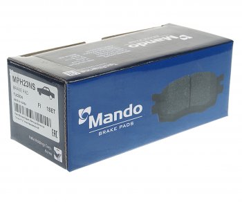 1 639 р. Колодки тормозные HYUNDAI Tucson KIA Sportage (04-) передние (4шт.) MANDO MANDO mph23ns MANDO mph23ns  с доставкой в г. Керчь. Увеличить фотографию 2