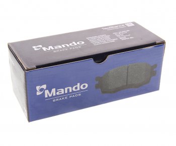 1 439 р. Колодки тормозные HYUNDAI Santa Fe,Trajet,XG передние (4шт.) MANDO MANDO mph28 MANDO mph28  с доставкой в г. Керчь. Увеличить фотографию 3