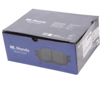 2 369 р. Колодки тормозные HYUNDAI HD65,72,County дисковые передние (4шт.) MANDO MANDO mph32  с доставкой в г. Керчь. Увеличить фотографию 3
