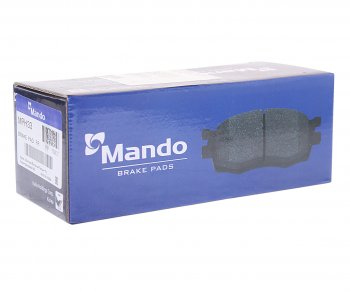 1 399 р. Колодки тормозные HYUNDAI Sonata NF,Tucson (08-) KIA Magentis передние (4шт.) MANDO MANDO mph33 MANDO mph33  с доставкой в г. Керчь. Увеличить фотографию 3