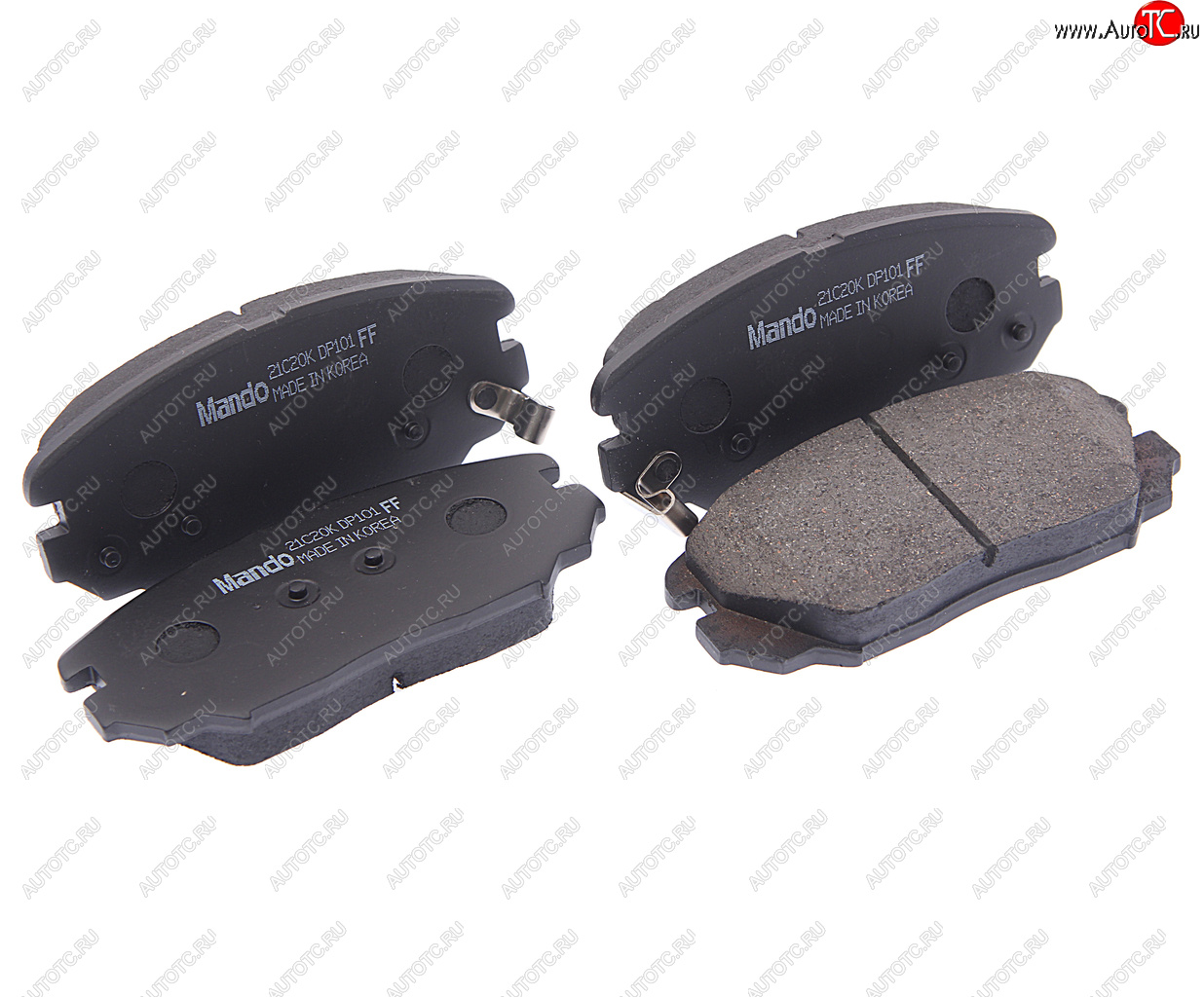 1 399 р. Колодки тормозные HYUNDAI Sonata NF,Tucson (08-) KIA Magentis передние (4шт.) MANDO MANDO mph33 MANDO mph33  с доставкой в г. Керчь