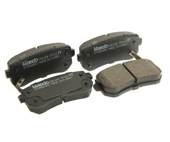 1 369 р. Колодки тормозные HYUNDAI Accent (06-),i30 KIA Ceed,Rio (05-) задние (4шт.) MANDO MANDO mph35ns  с доставкой в г. Керчь. Увеличить фотографию 1