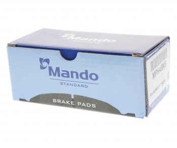 2 099 р. Колодки тормозные HYUNDAI Santa Fe (10-) KIA Sorento (09-) задние (4шт.) MANDO MANDO mph45ns  с доставкой в г. Керчь. Увеличить фотографию 2