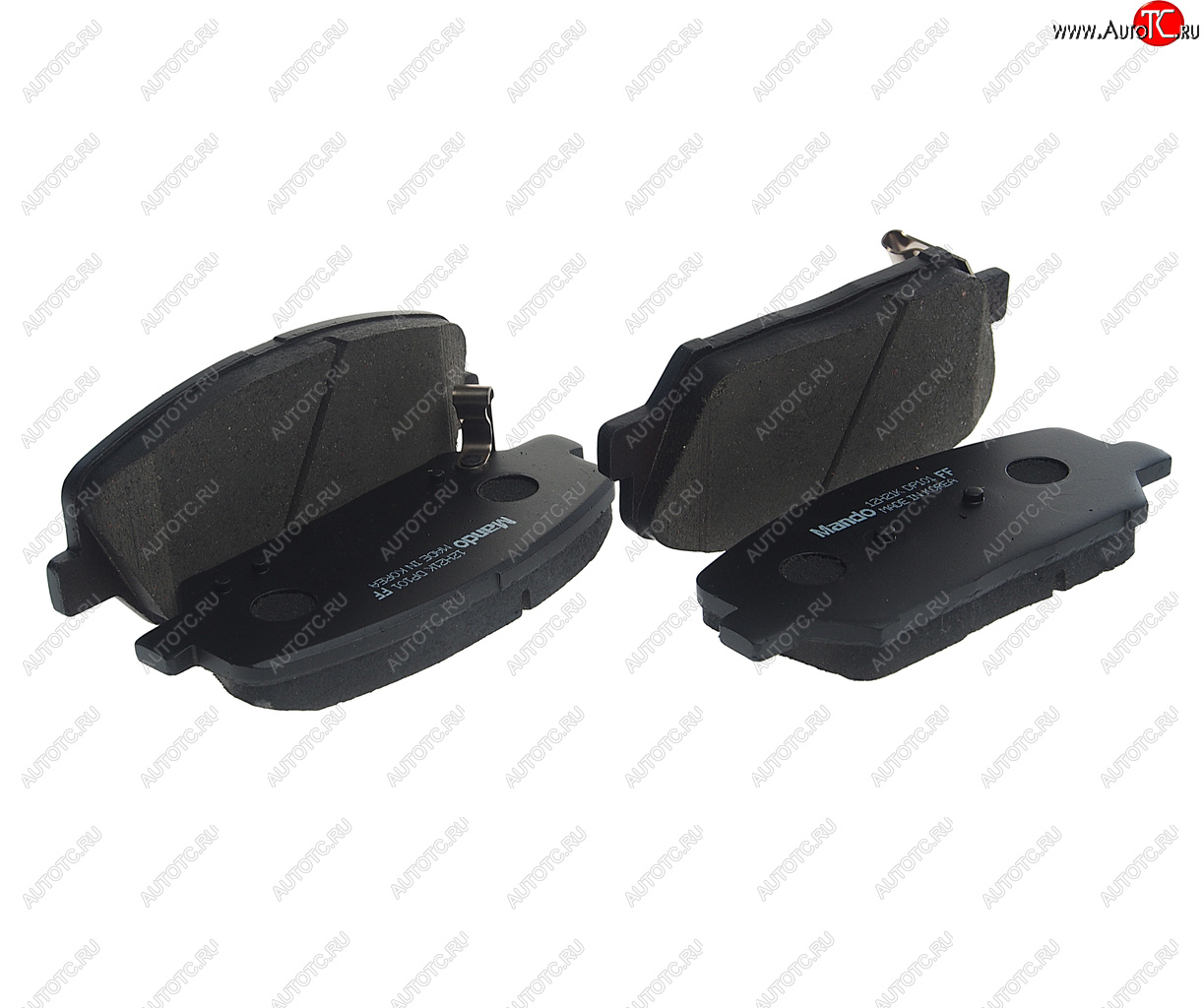 1 789 р. Колодки тормозные передние R16 (4шт.) MANDO Hyundai I40 1 VF рестайлинг седан (2015-2019)  с доставкой в г. Керчь