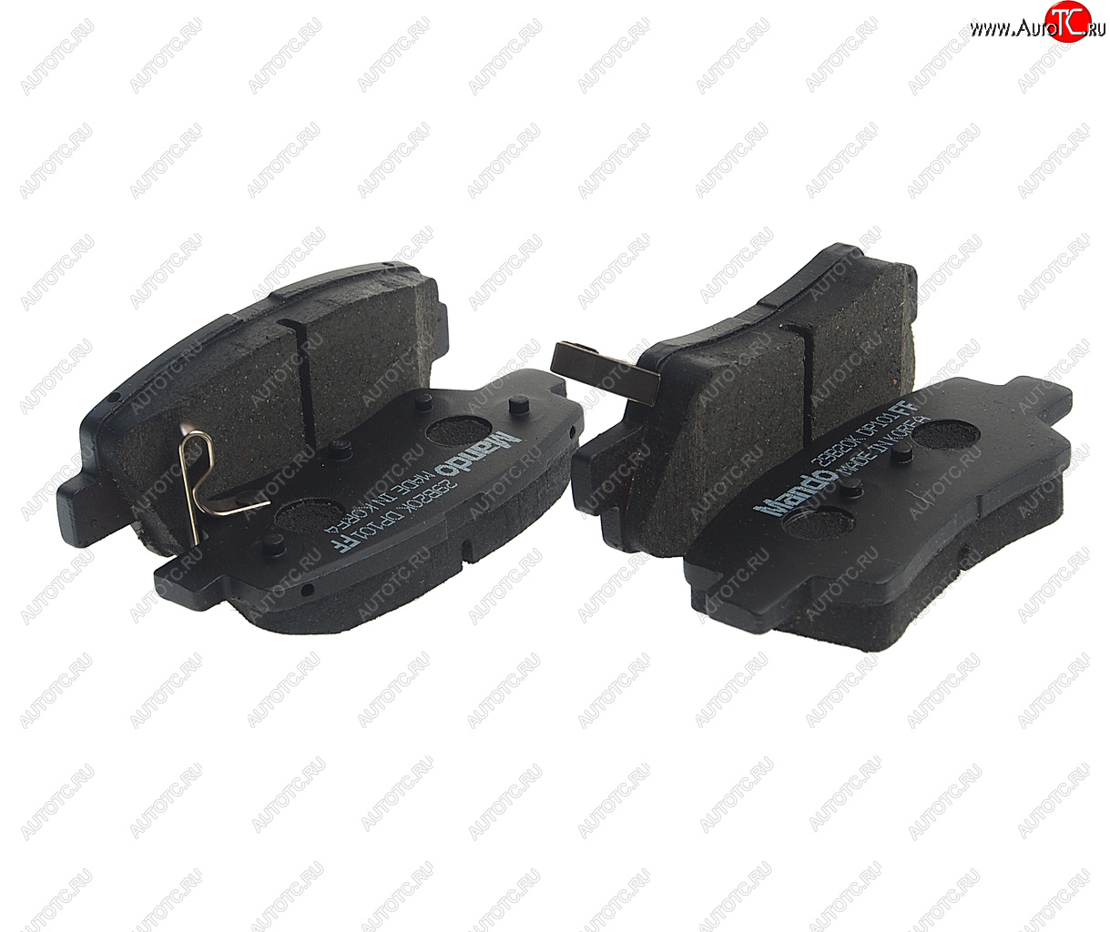 1 759 р. Колодки тормозные HYUNDAI Tucson (16-) задние (4шт.) MANDO MANDO mph60  с доставкой в г. Керчь