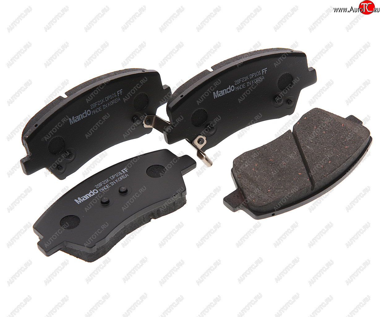 2 699 р. Колодки тормозные HYUNDAI Elantra (15-) передние (4шт.) MANDO MANDO mph62 MANDO mph62  с доставкой в г. Керчь