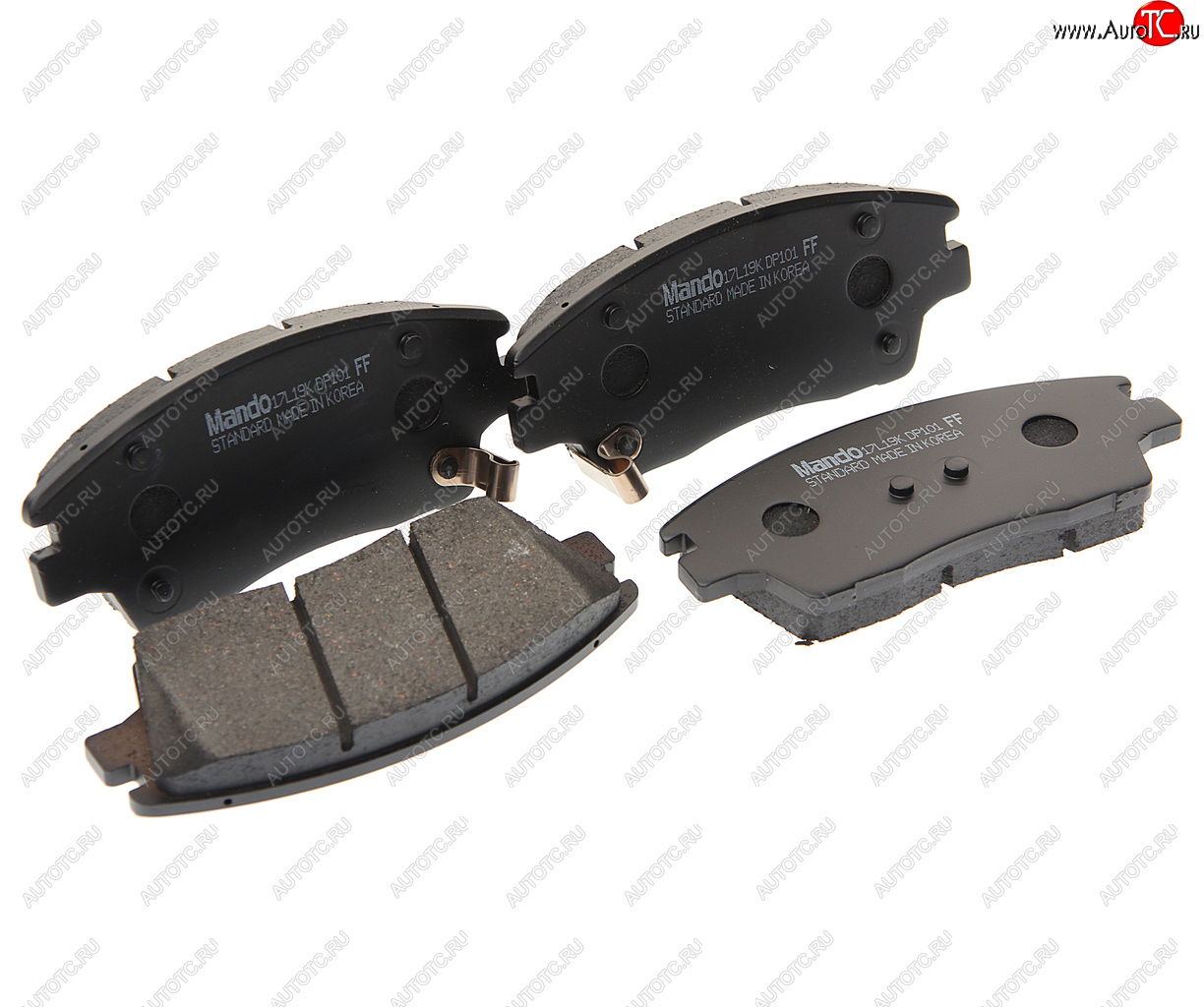 1 349 р. Колодки тормозные HYUNDAI Tucson (16-) передние (4шт.) MANDO MANDO mph63 MANDO mph63  с доставкой в г. Керчь