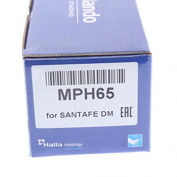 1 539 р. Колодки тормозные HYUNDAI Santa Fe (12-) KIA Sorento (12-) передние (4шт.) MANDO MANDO mph65  с доставкой в г. Керчь. Увеличить фотографию 4
