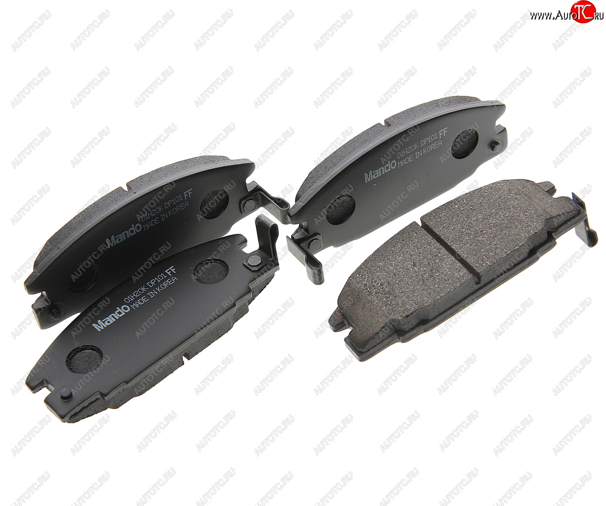 1 279 р. Колодки тормозные OPEL Frontera (92-98) ISUZU Trooper (84-91) передние (4шт.) MANDO MANDO mpi02 MANDO mpi02  с доставкой в г. Керчь