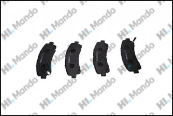 1 599 р. Колодки тормозные CHEVROLET Trailblazer (12-) ISUZU D-Max (06-) передние (4шт.) MANDO MANDO mpi04 MANDO mpi04  с доставкой в г. Керчь. Увеличить фотографию 1
