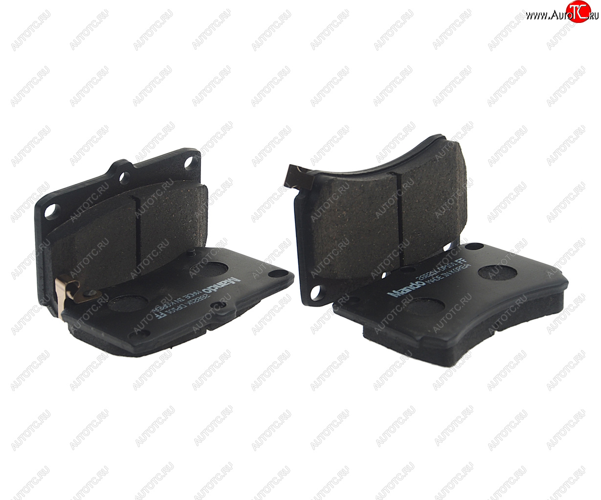 779 р. Колодки тормозные KIA Rio (00-), Avella (-99) MAZDA 323 (-98), Demio (-03) передние (4шт.) MANDO MANDO mpk06 MANDO mpk06  с доставкой в г. Керчь