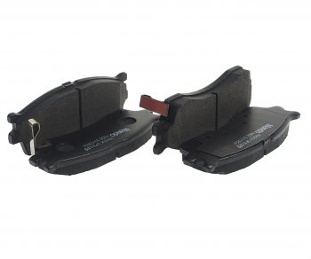 1 129 р. Колодки тормозные KIA Spectra (ИжАвто) (05-),Rio (02-),Clarus (98-) передние (4шт.) MANDO MANDO mpk12ns MANDO mpk12ns  с доставкой в г. Керчь. Увеличить фотографию 1