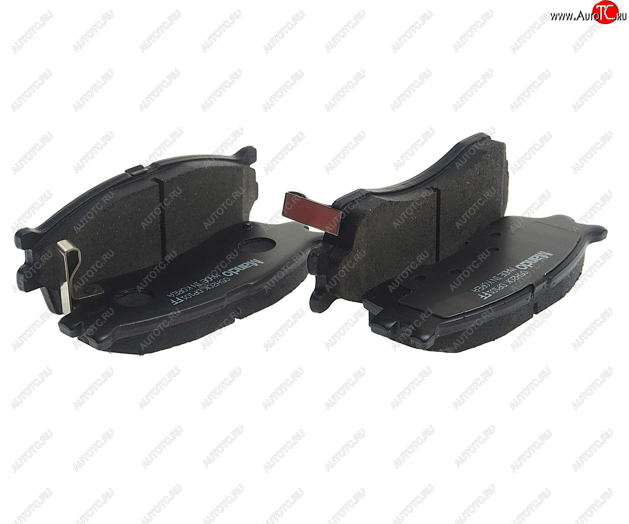 1 129 р. Колодки тормозные KIA Spectra (ИжАвто) (05-),Rio (02-),Clarus (98-) передние (4шт.) MANDO MANDO mpk12ns MANDO mpk12ns  с доставкой в г. Керчь