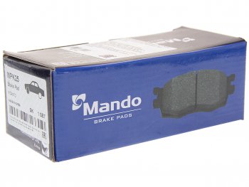 859 р. Колодки тормозные HYUNDAI i10 KIA Picanto (04-) передние (4шт.) MANDO MANDO mpk25 MANDO mpk25  с доставкой в г. Керчь. Увеличить фотографию 2