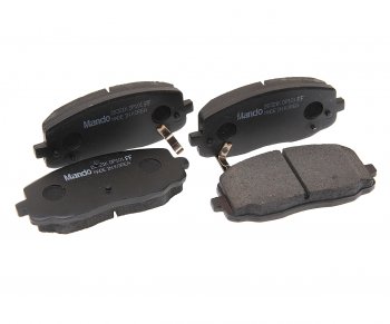 859 р. Колодки тормозные HYUNDAI i10 KIA Picanto (04-) передние (4шт.) MANDO MANDO mpk25 MANDO mpk25  с доставкой в г. Керчь. Увеличить фотографию 1