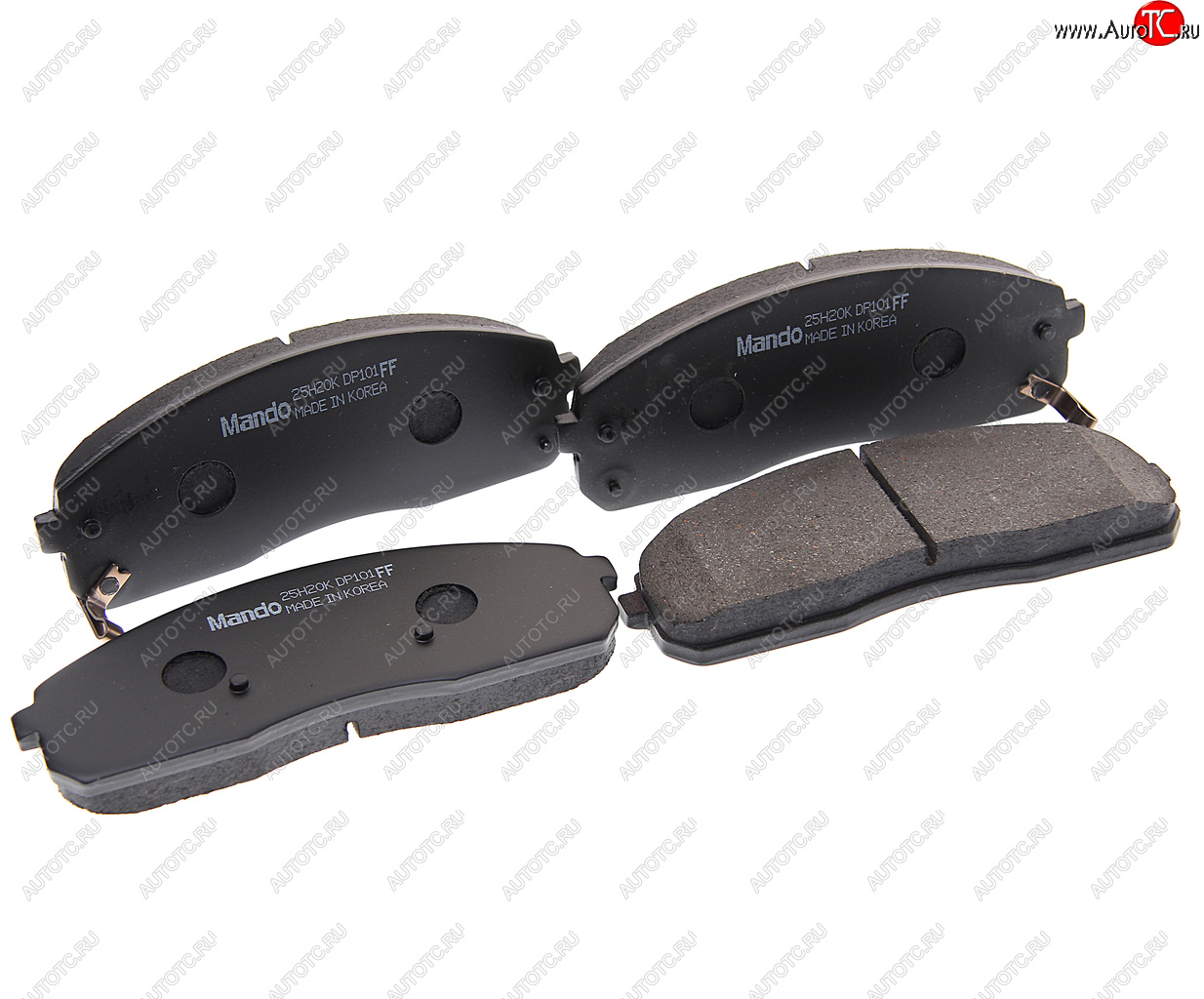 2 399 р. Колодки тормозные KIA Bongo 3 (06-) передние (4шт.) MANDO MANDO mpk26  с доставкой в г. Керчь