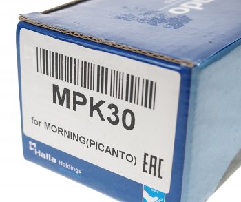 639 р. Колодки тормозные KIA Picanto задние (4шт.) MANDO MANDO mpk30 MANDO mpk30  с доставкой в г. Керчь. Увеличить фотографию 3