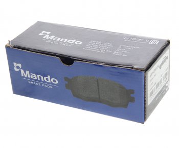 2 479 р. Колодки тормозные HYUNDAI Creta (17-),i30 KIA Ceed (07-) передние (без отверстий)(4шт.) MANDO MANDO mpk36ns  с доставкой в г. Керчь. Увеличить фотографию 3