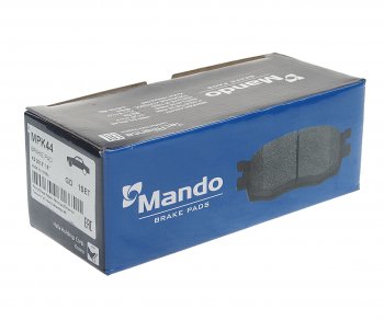 2 859 р. Колодки тормозные передние R15 (4шт.) MANDO Hyundai Sonata LF рестайлинг (2017-2019)  с доставкой в г. Керчь. Увеличить фотографию 2