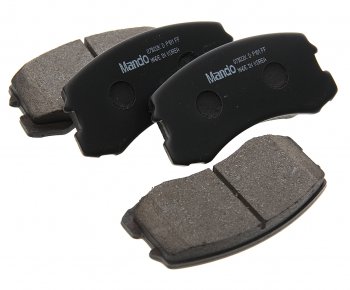 879 р. Колодки тормозные MITSUBISHI Lancer передние (4шт.) MANDO MANDO mpm02 MANDO mpm02  с доставкой в г. Керчь. Увеличить фотографию 1