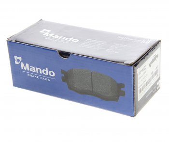 829 р. Колодки тормозные MITSUBISHI L200 (86-96),Pajero (91-97) передние (4шт.) MANDO MANDO mpm03 MANDO mpm03  с доставкой в г. Керчь. Увеличить фотографию 3