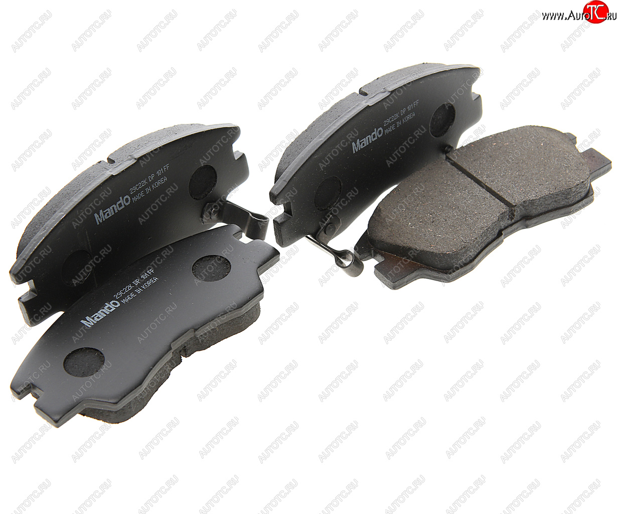 829 р. Колодки тормозные MITSUBISHI L200 (86-96),Pajero (91-97) передние (4шт.) MANDO MANDO mpm03 MANDO mpm03  с доставкой в г. Керчь